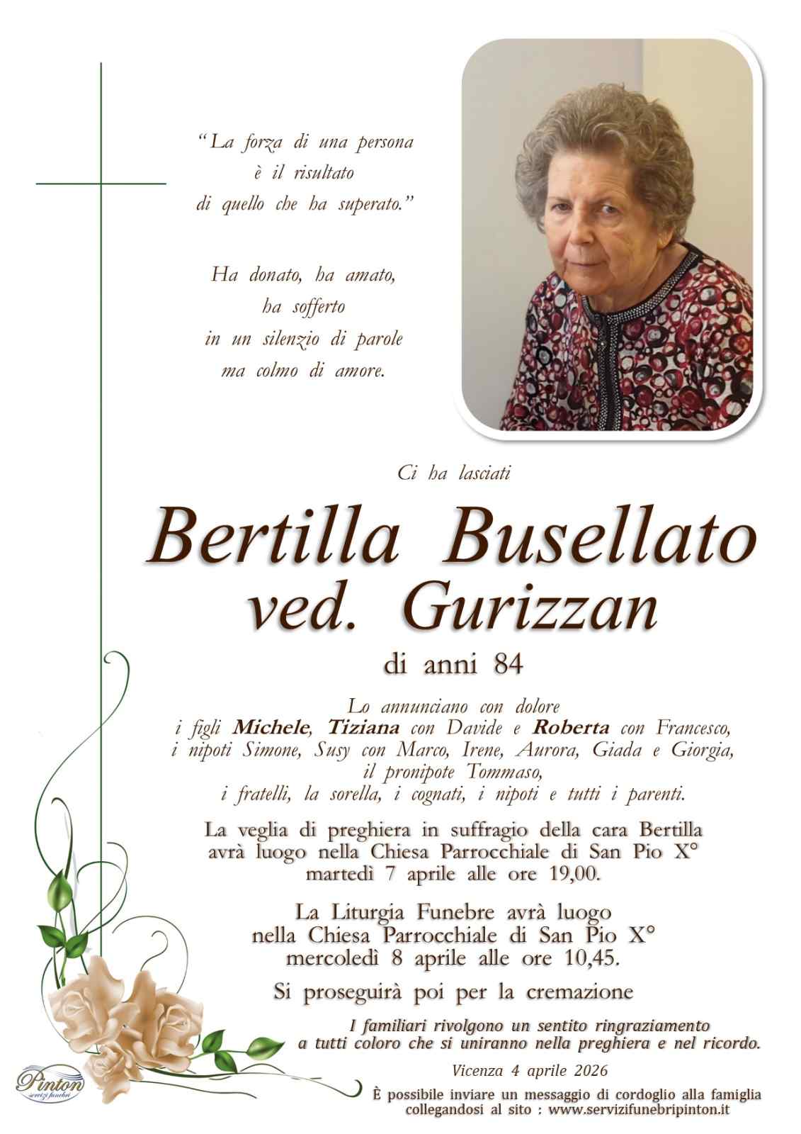 Immagine per Bertilla Busellato