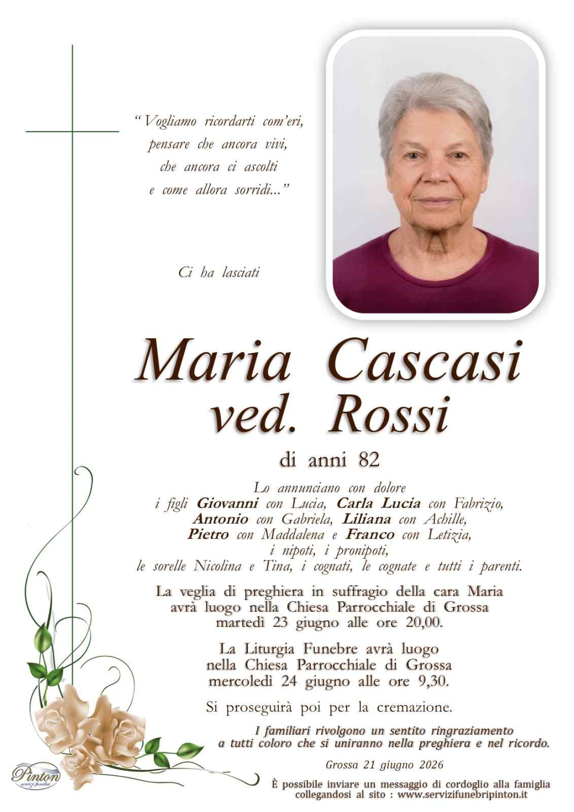 Immagine per Maria Cascasi