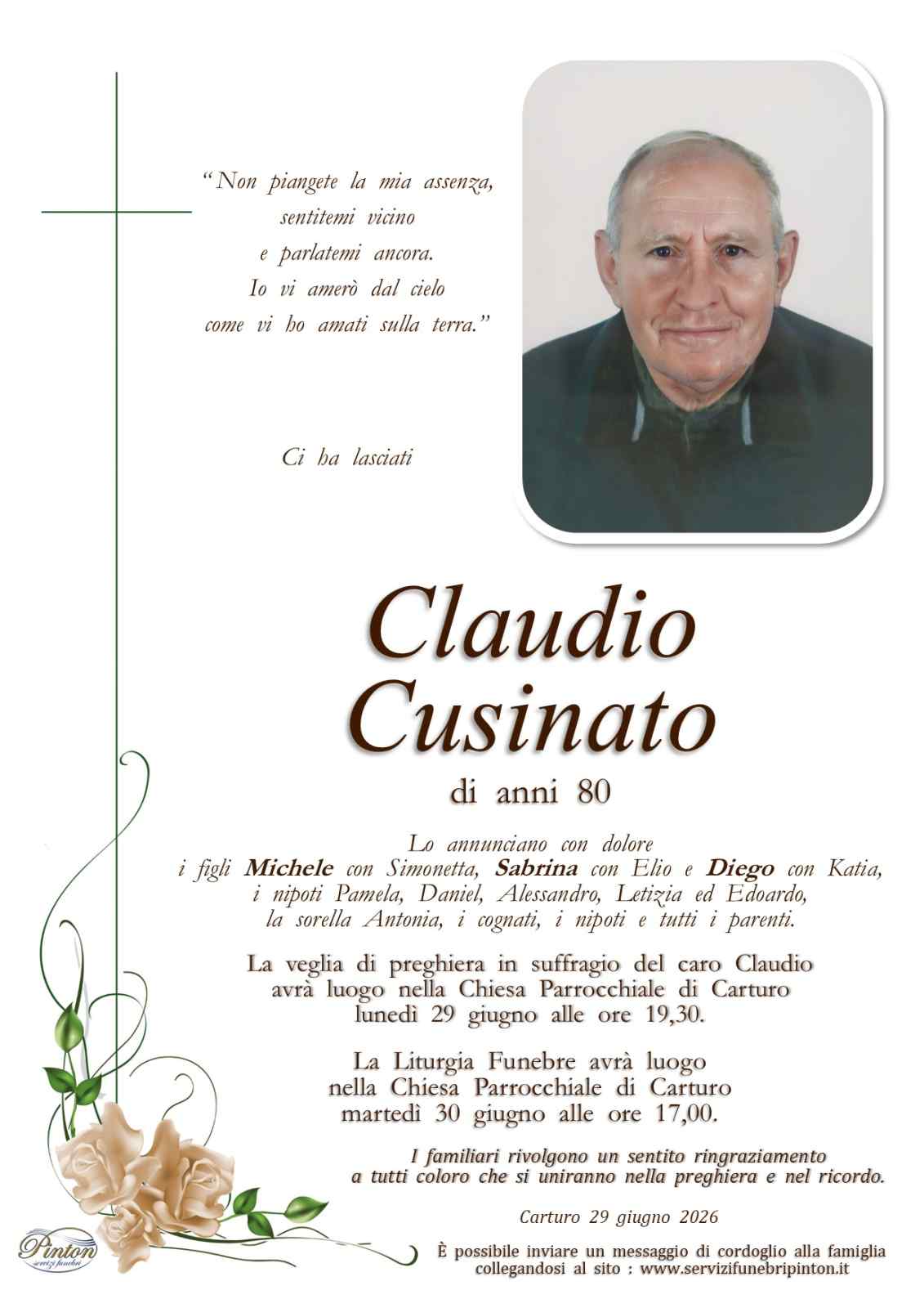 Immagine per Claudio Cusinato