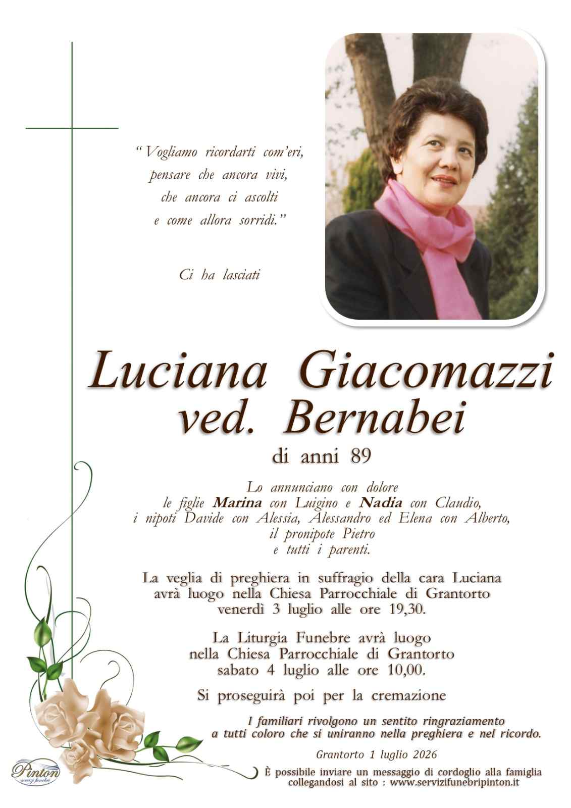 Immagine per Luciana Giacomazzi