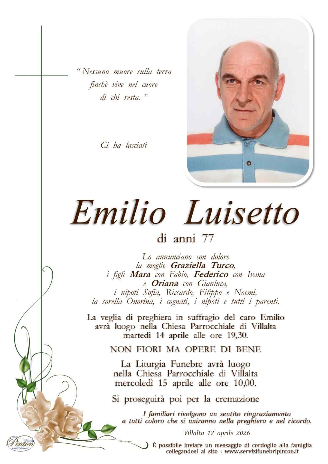 Immagine per Emilio Luisetto