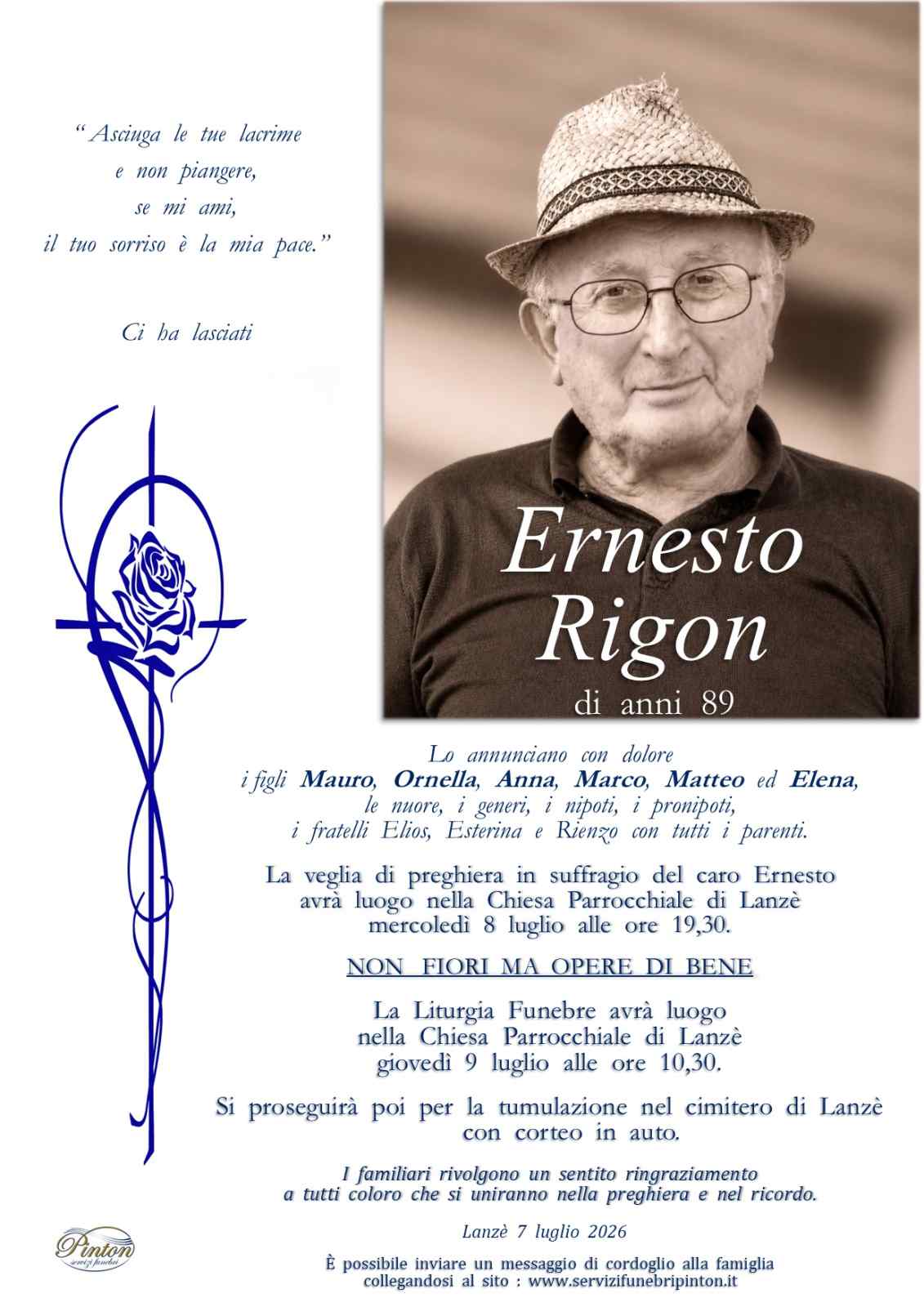 Immagine per Ernesto Rigon