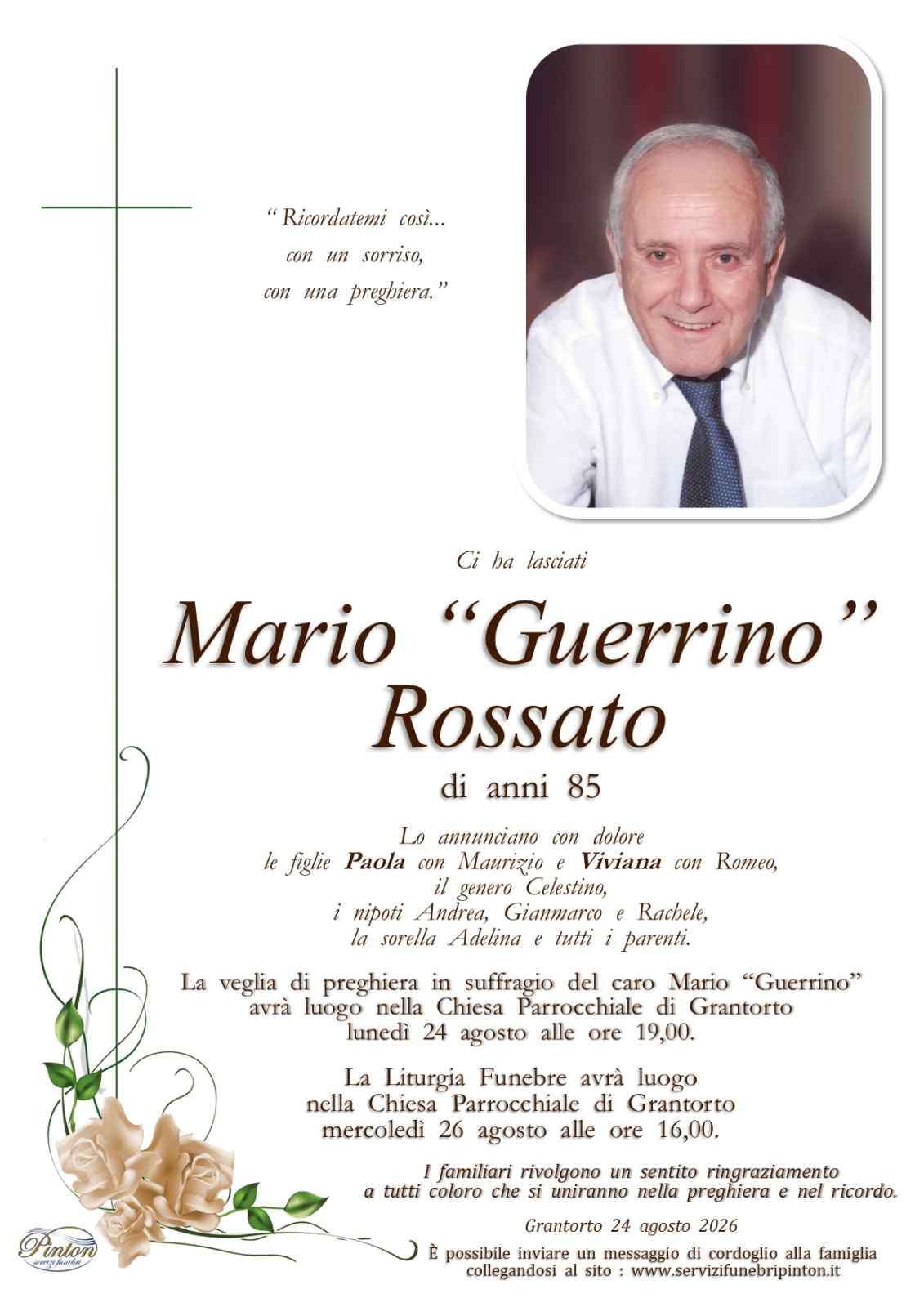 Immagine per Mario "Guerrino" Rossato