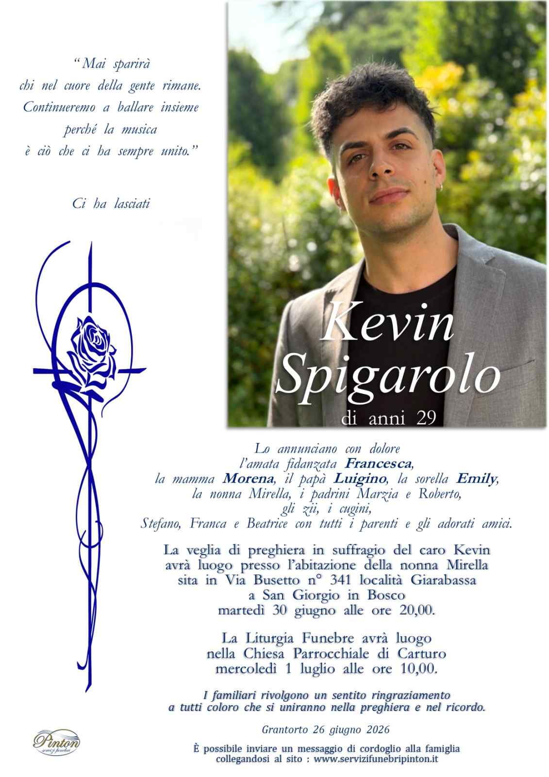 Immagine per Kevin Spigarolo